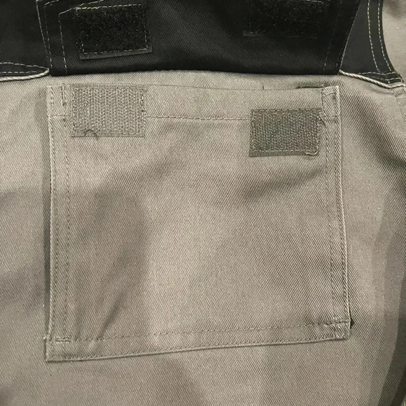 [L] Vtg Dickies Light Canvas Two Tone Workwear Industry Jacket trucker Barn Coat - Picture 12 of 14